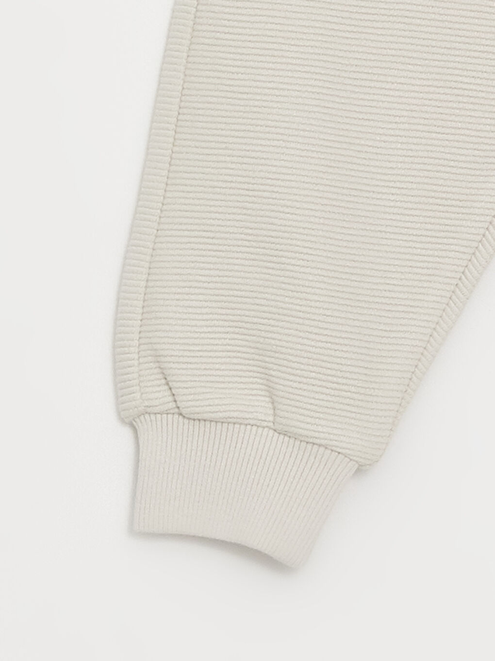 Bej Erkek Bebek Jogger Eşofman Altı-2