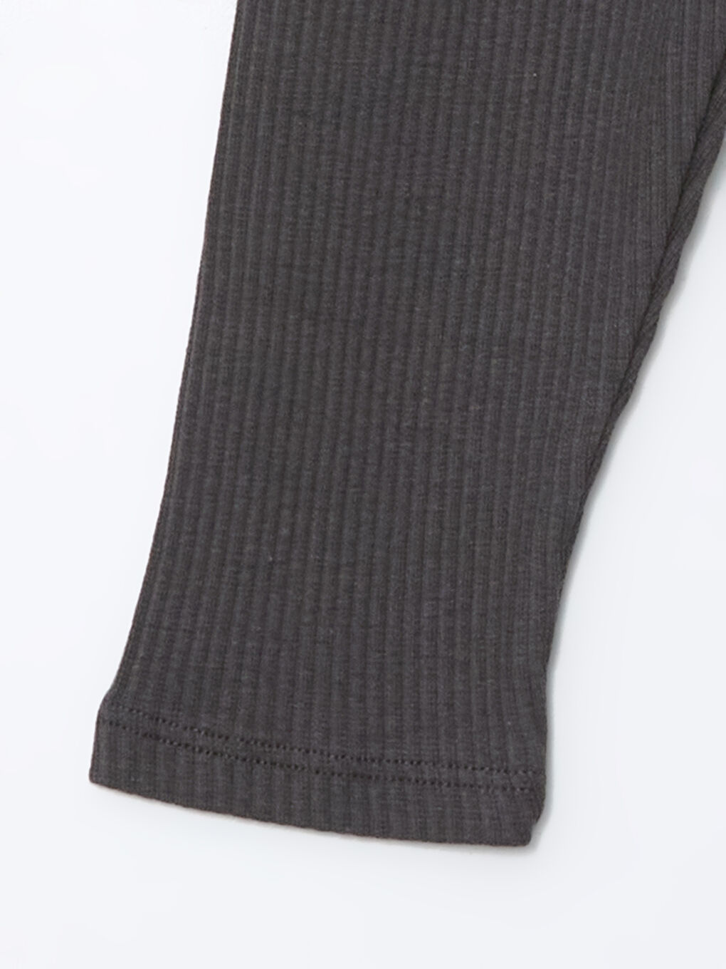 Gri Beli Lastikli Erkek Bebek Jogger Eşofman Altı-2