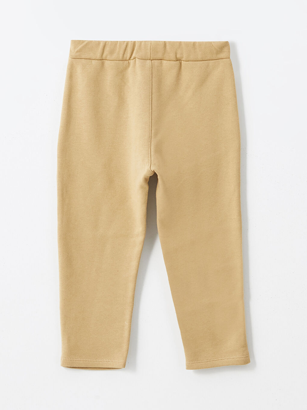 Bej Beli Lastikli Erkek Bebek Eşofman Altı-1