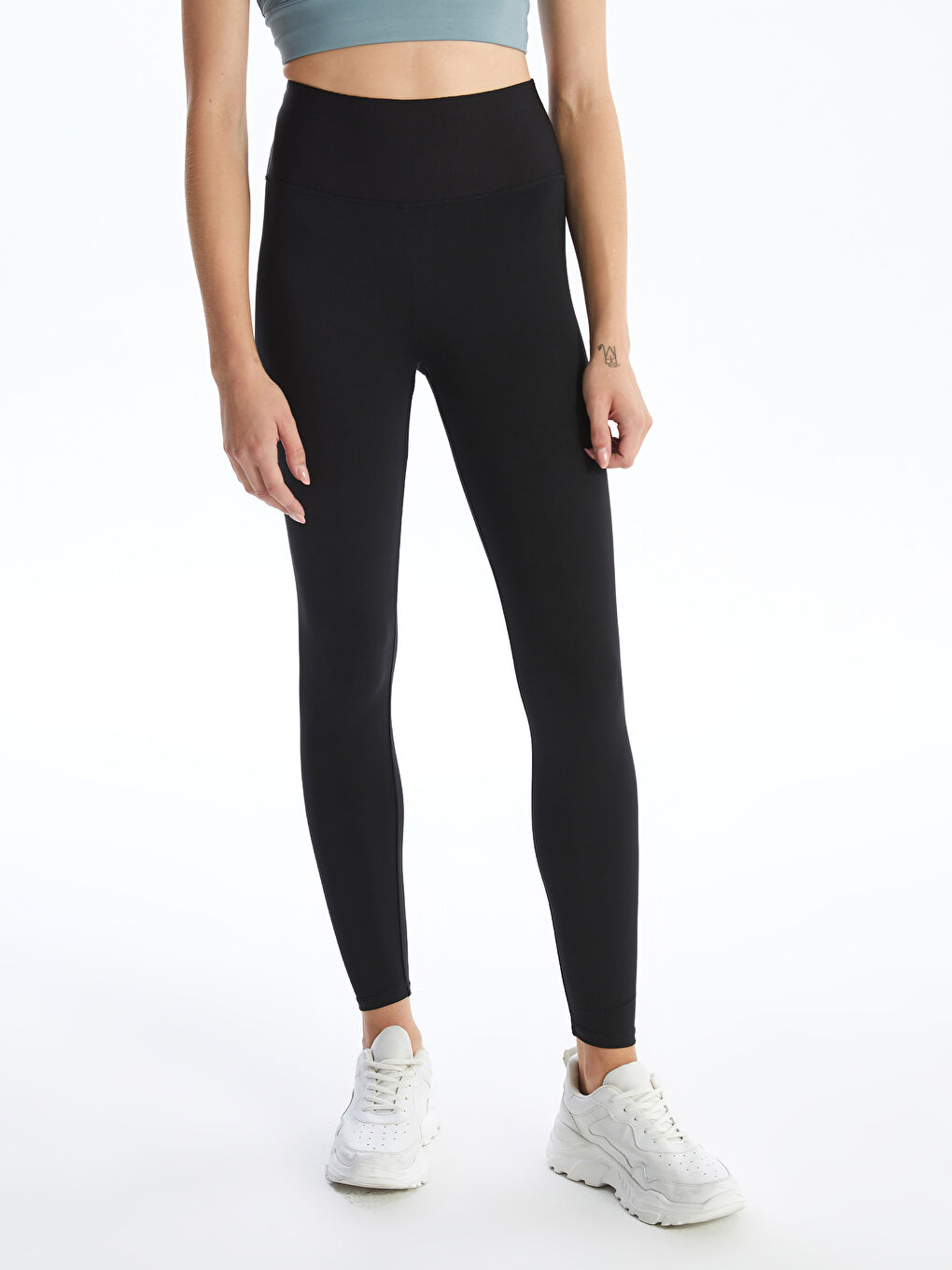 Elasticated Waist Women's Sports Leggings-1