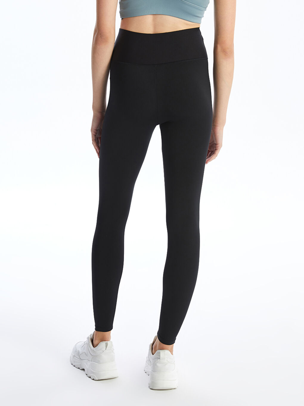 Elasticated Waist Women's Sports Leggings-3