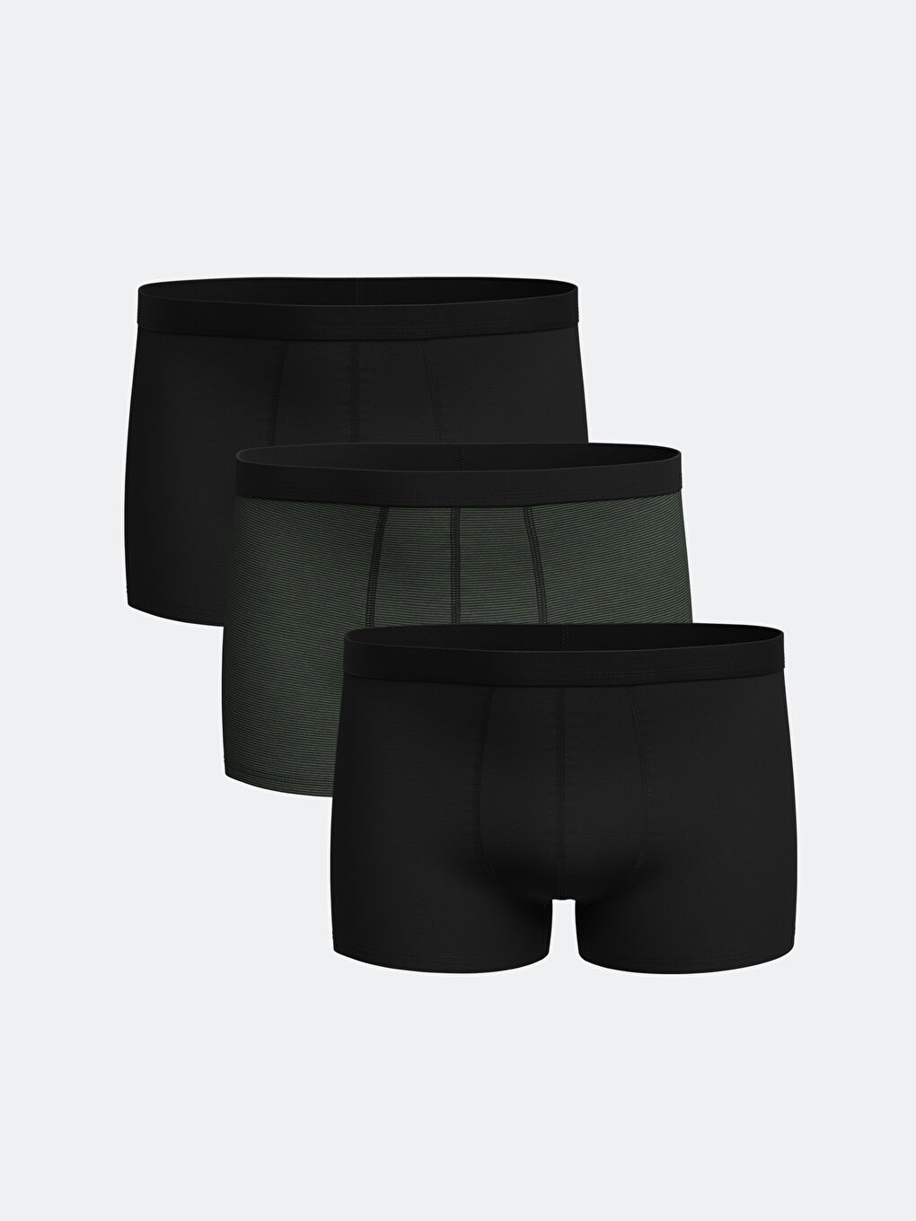 Standard Fit Cotton Stretch Men's Boxer 3-pack