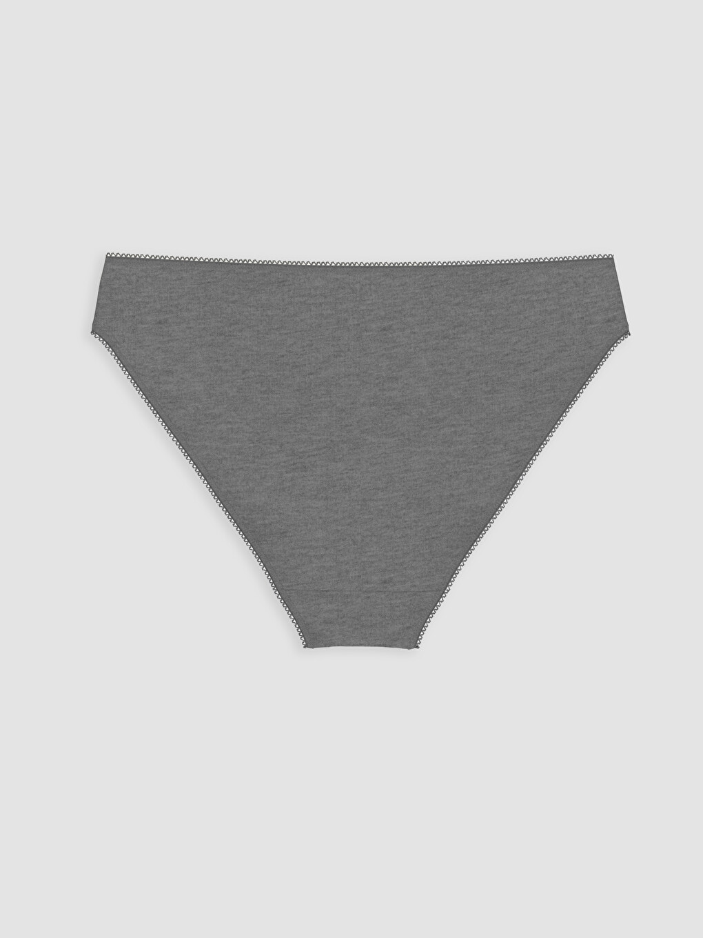 Antrasit Fisto Detaylı Bikini Külot-1