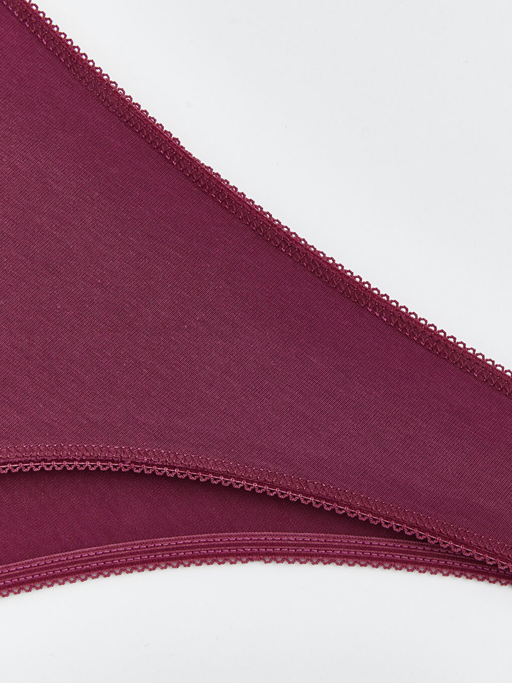 Lila Düz Brazilian Külot-2