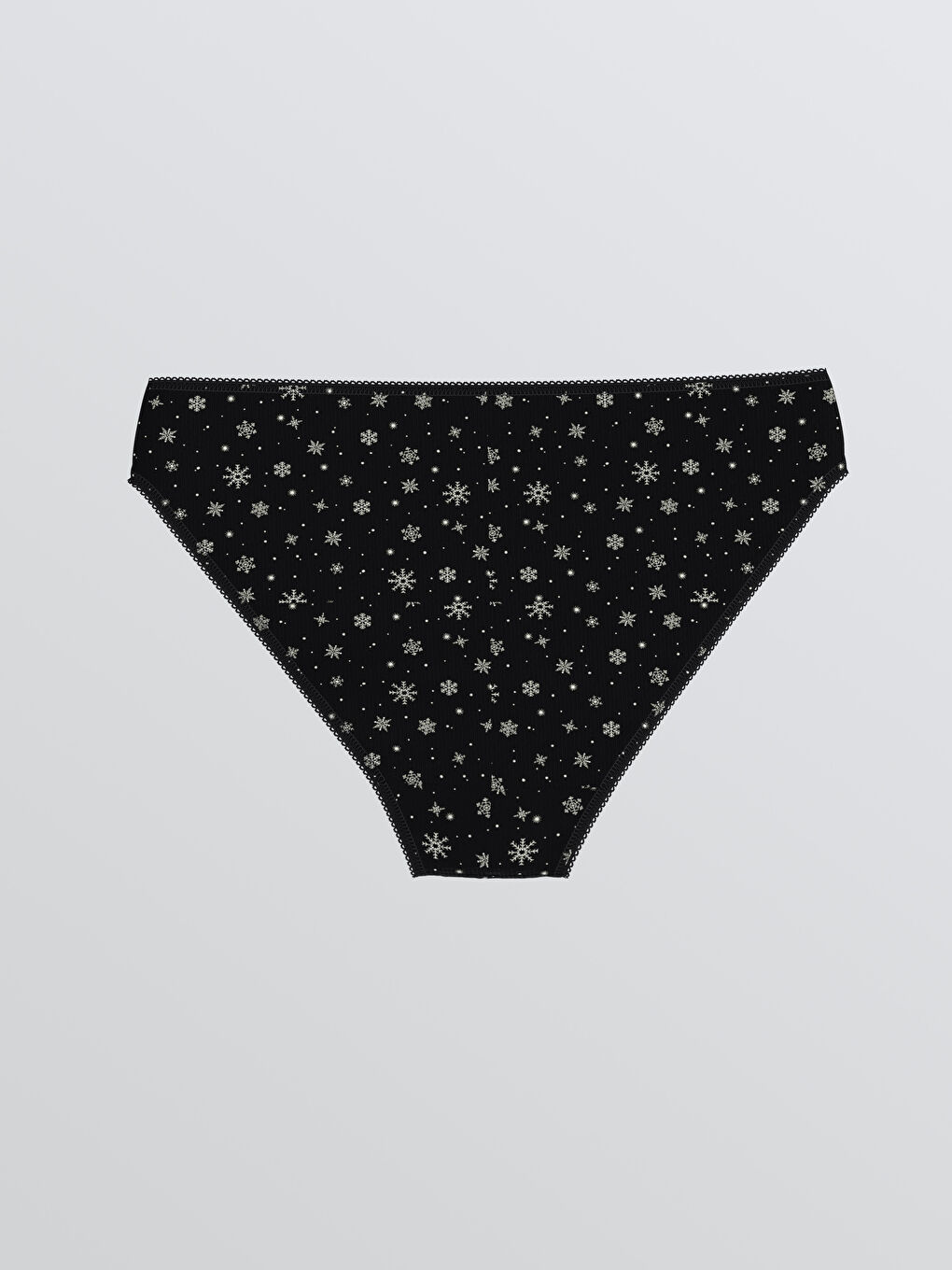 Siyah Düz Brazilian Külot-1