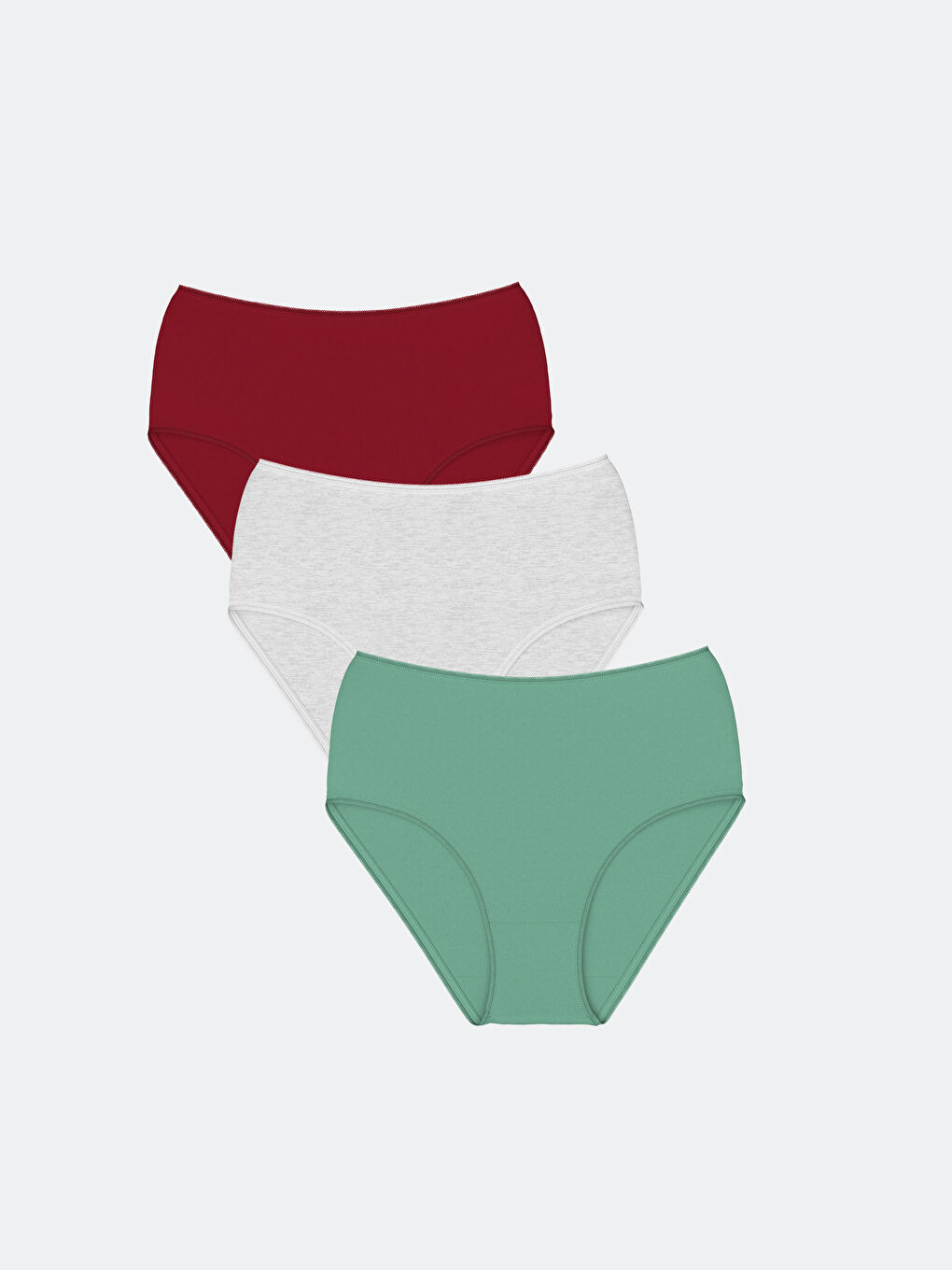 LCW DREAM Plain Classic Knickers 3-Pack -W4CT59Z8-LAL