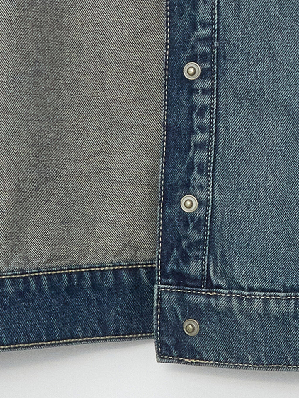 LCW Vision Veste en Jean Surdimensionnée et Courte pour Femmes -W4CU07Z8-JVU