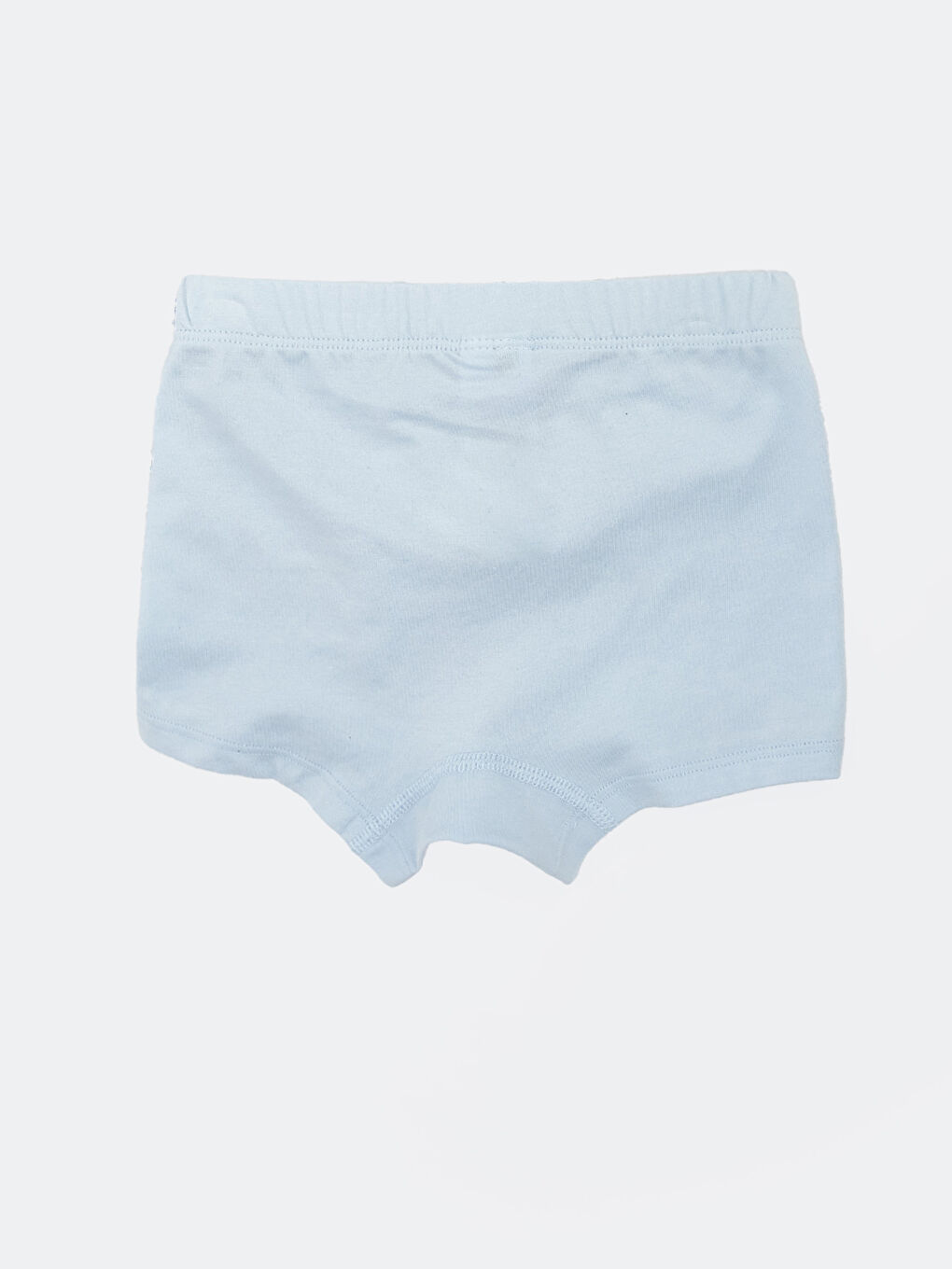 Mavi Beli Lastikli Basic Erkek Bebek Boxer-1