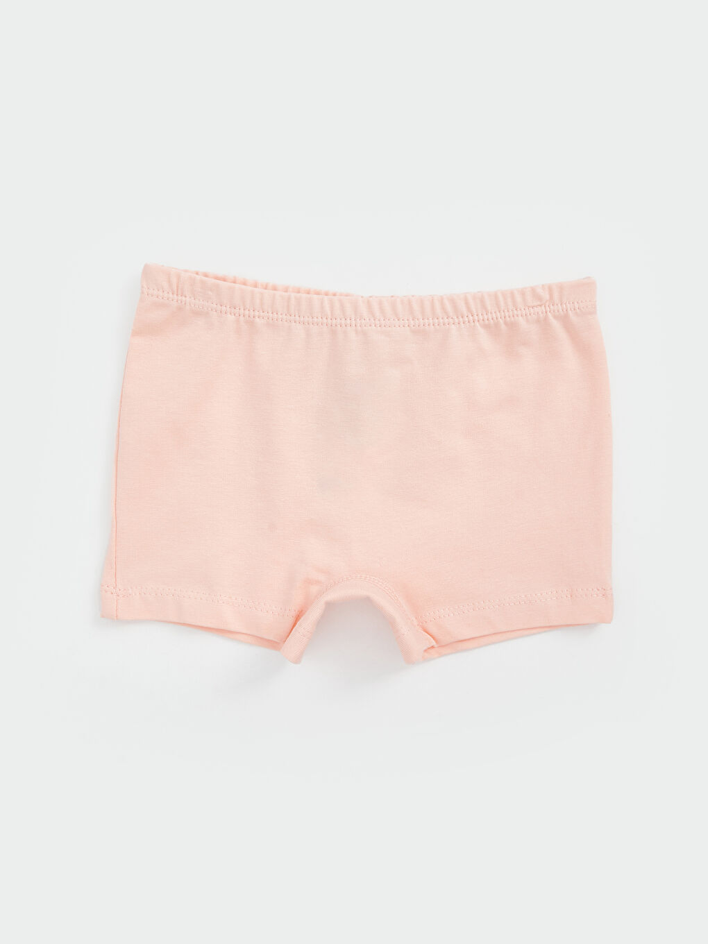 LCW baby Pembe Beli Lastikli Basic Kız Bebek Boxer