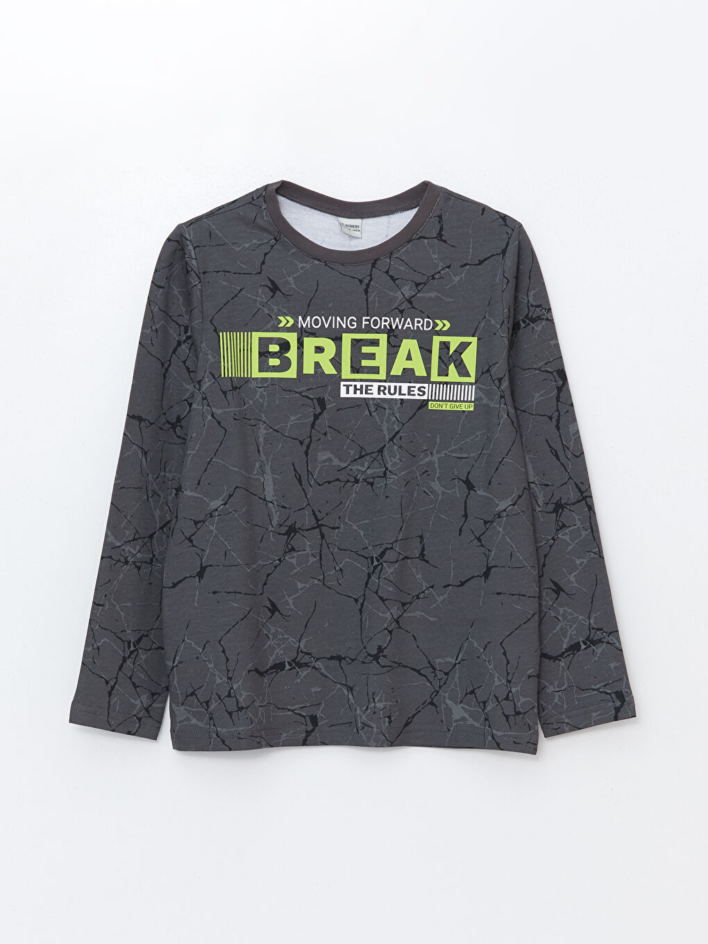 LCW Kids Crew Neck Boys' Pyjama Set -W4CV58Z4-LQ9