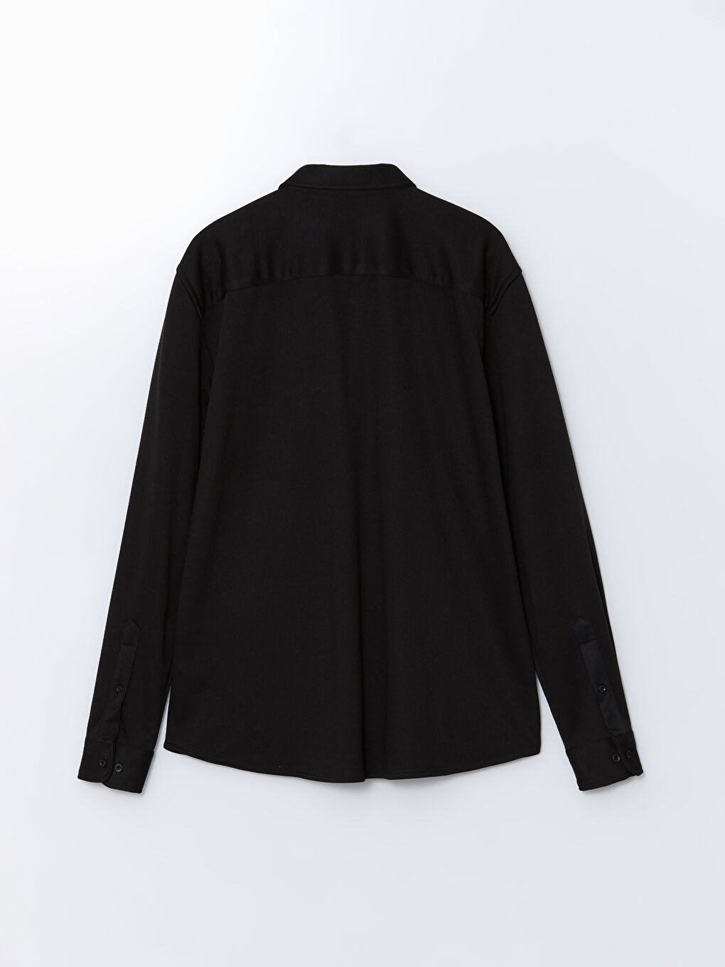 Slim Fit Long Sleeve Men's Shirt-7