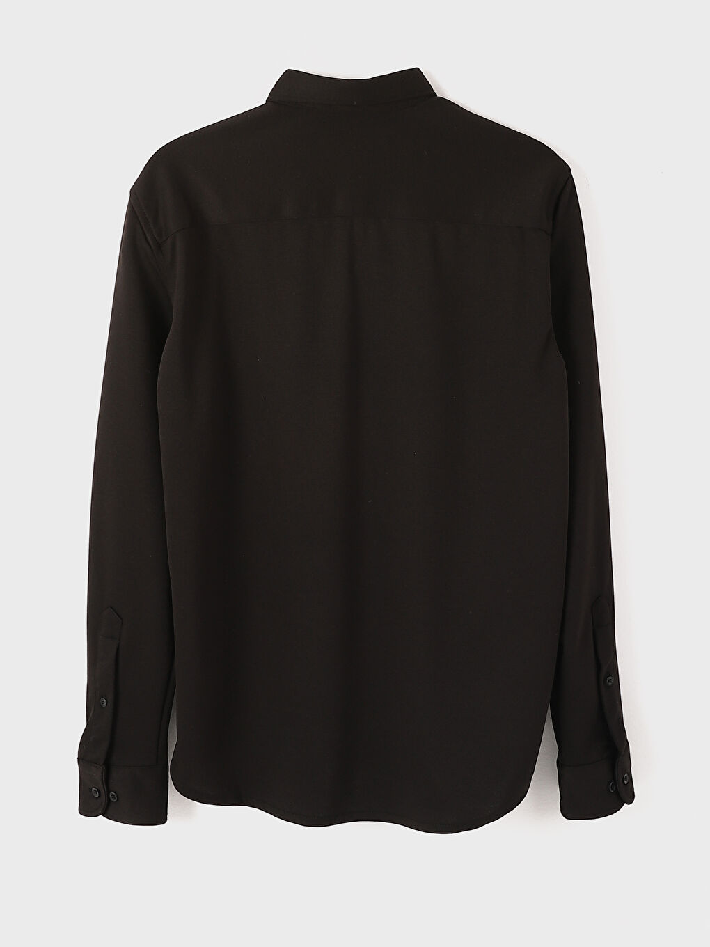 Slim Fit Long Sleeve Men's Shirt-6