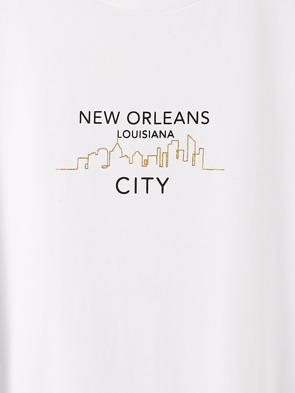 Crew Neck Printed Short Sleeve Women's T-Shirt-2