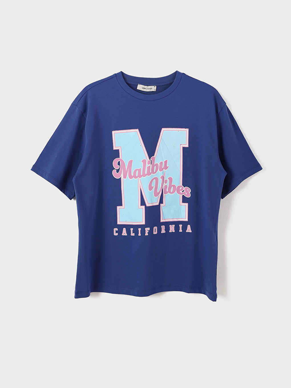 Crew Neck Printed Short Sleeve Women's T-Shirt-4