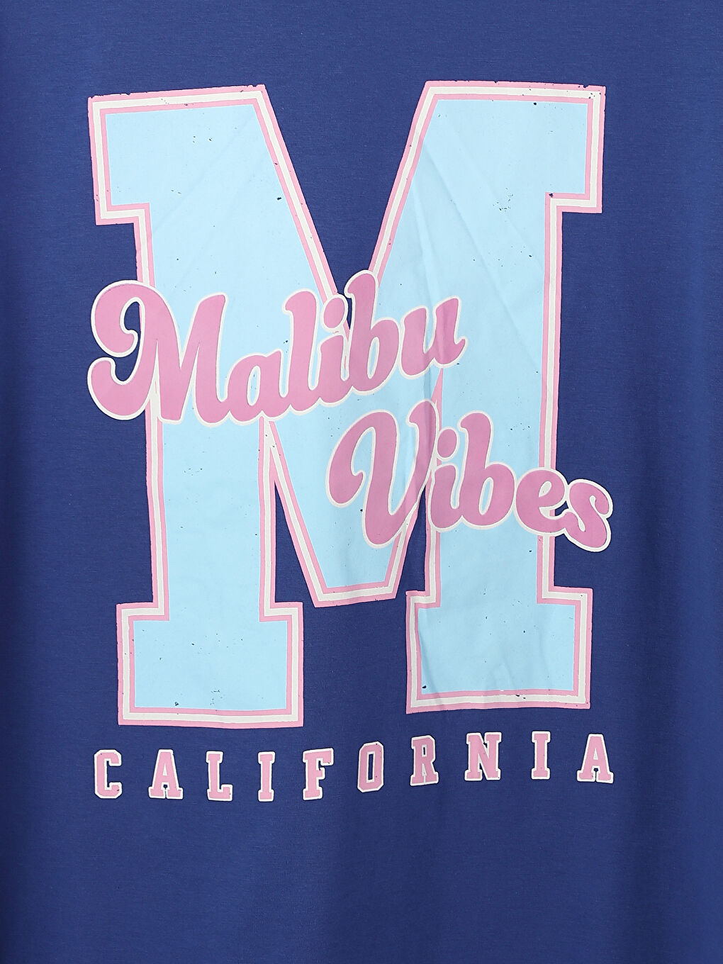 Crew Neck Printed Short Sleeve Women's T-Shirt-5