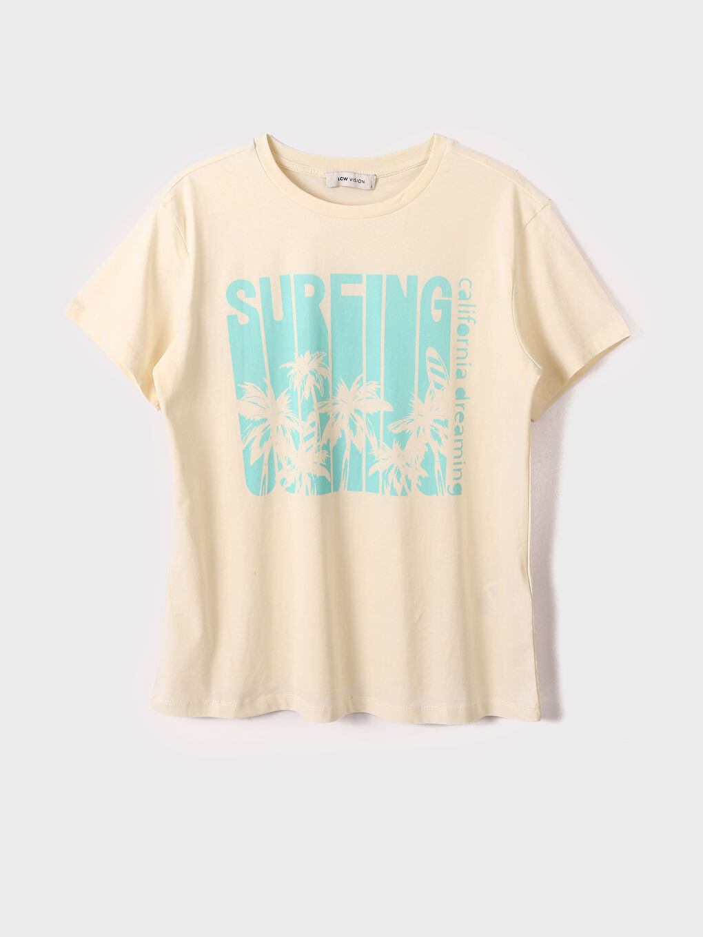 Women's Crew Neck Printed T-Shirt