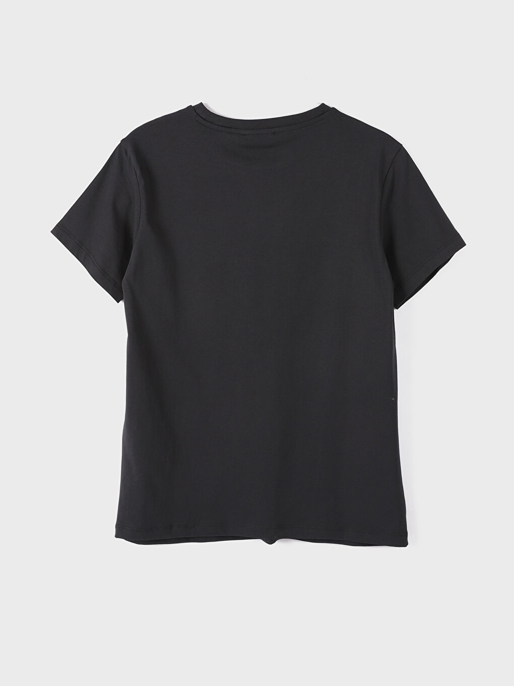 Crew Neck Printed Women's T-Shirt-3