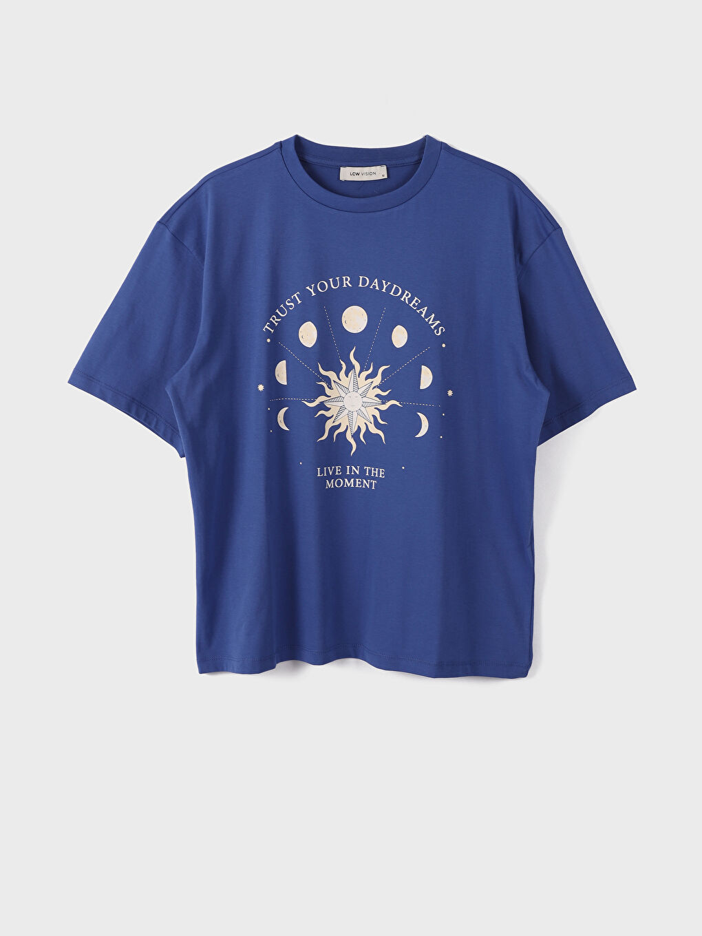 Crew Neck Printed Women's T-Shirt