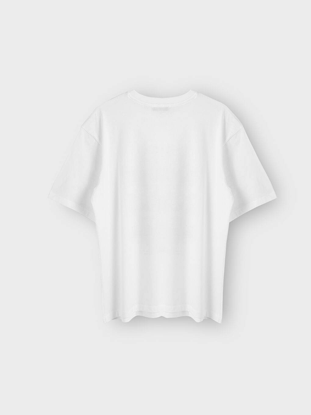 Crew Neck Printed Short Sleeve Oversize Women's T-Shirt-1