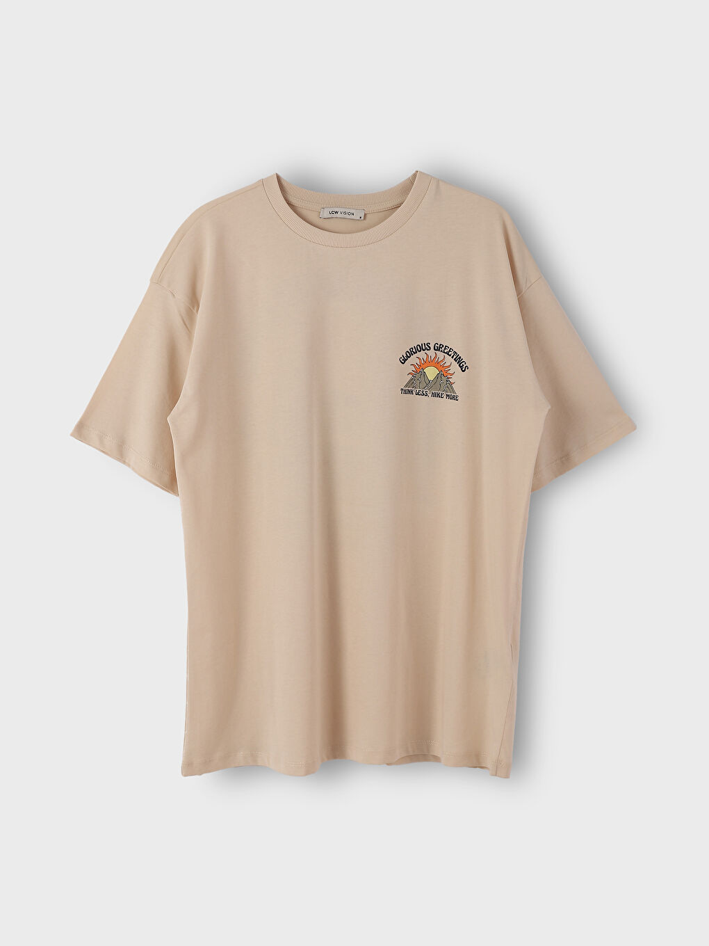 Crew Neck Printed Short Sleeve Women's T-Shirt