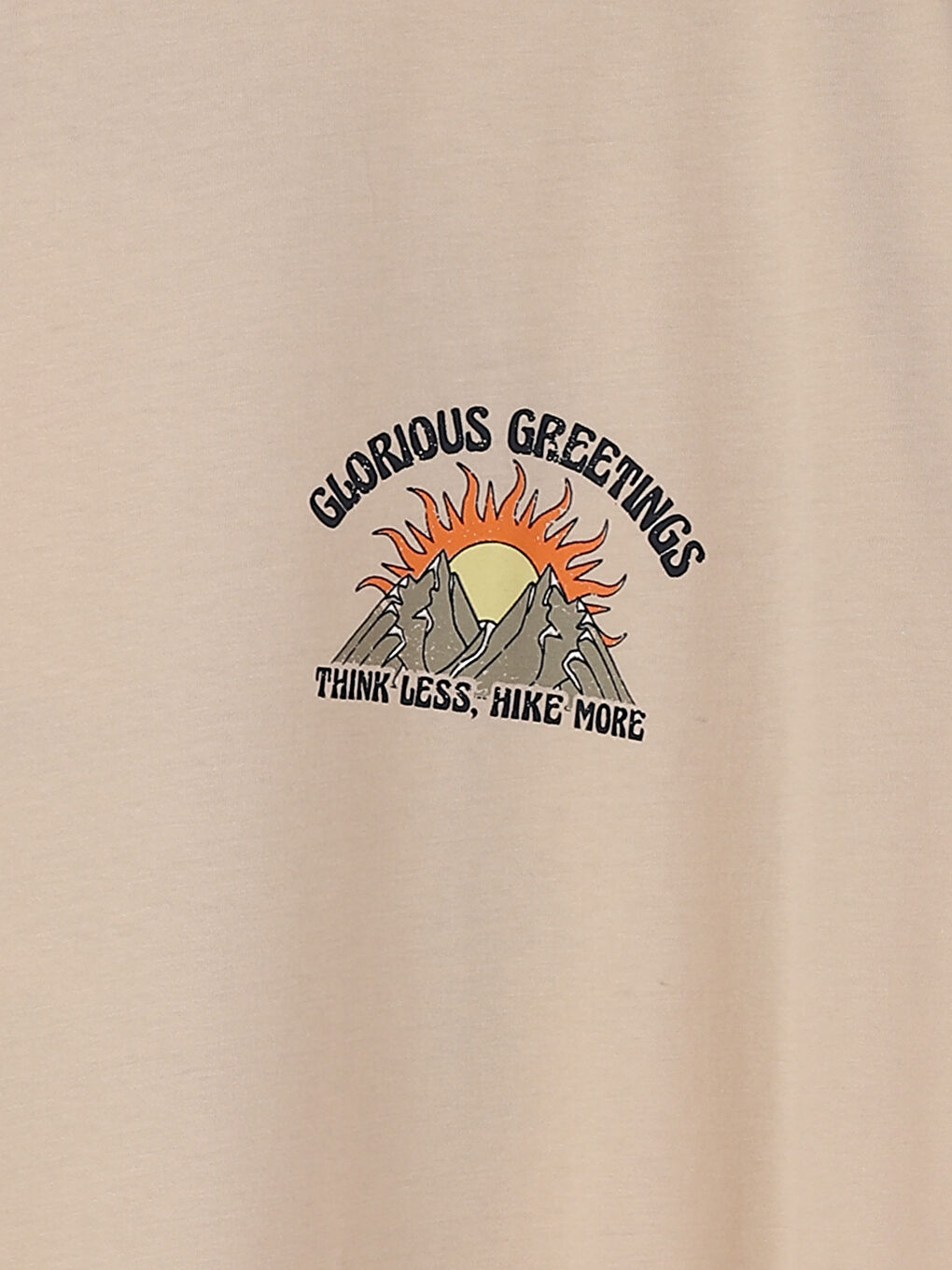 Crew Neck Printed Short Sleeve Women's T-Shirt-2