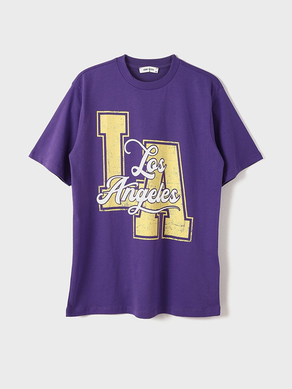 Crew Neck Printed Short Sleeve Women's T-Shirt