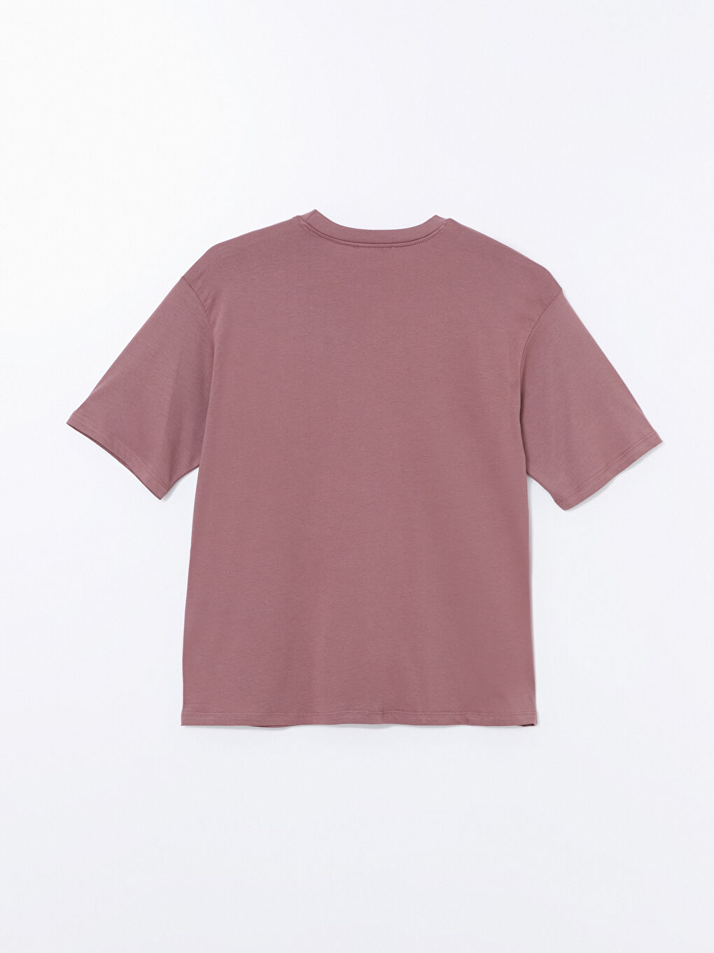 Crew Neck Printed Oversize Women's T-Shirt-5