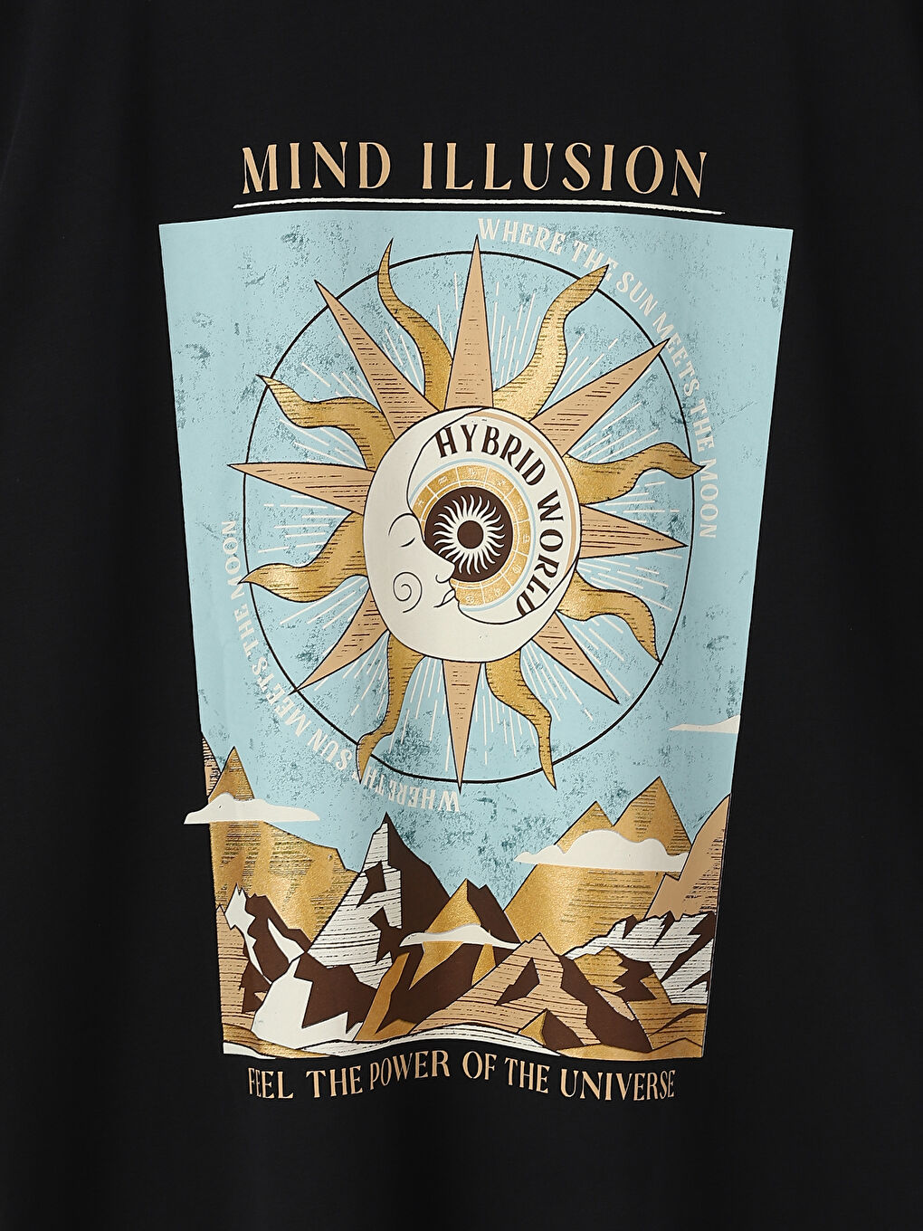 Crew Neck Printed Short Sleeve Women's T-Shirt-1