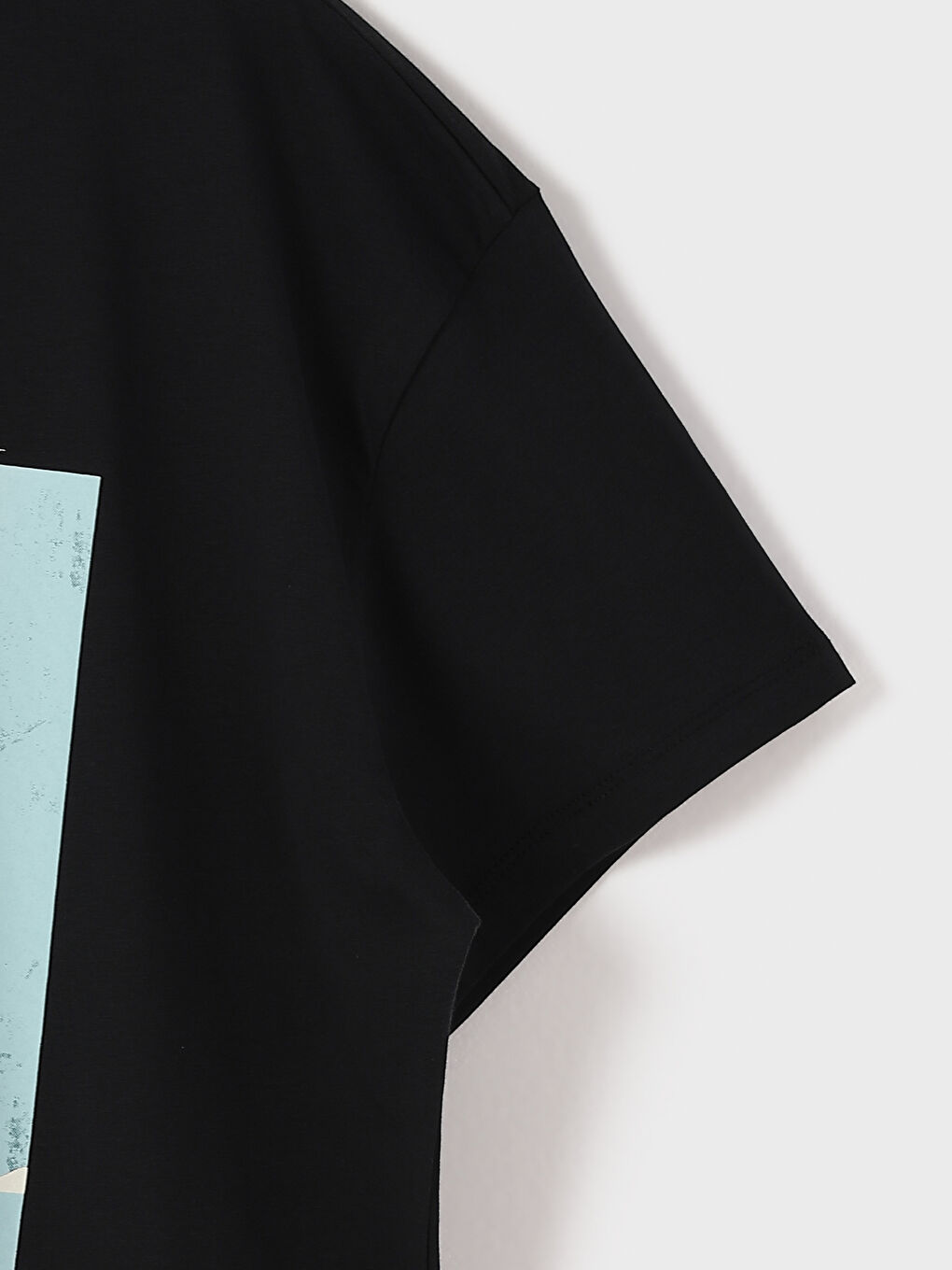 Crew Neck Printed Short Sleeve Women's T-Shirt-2