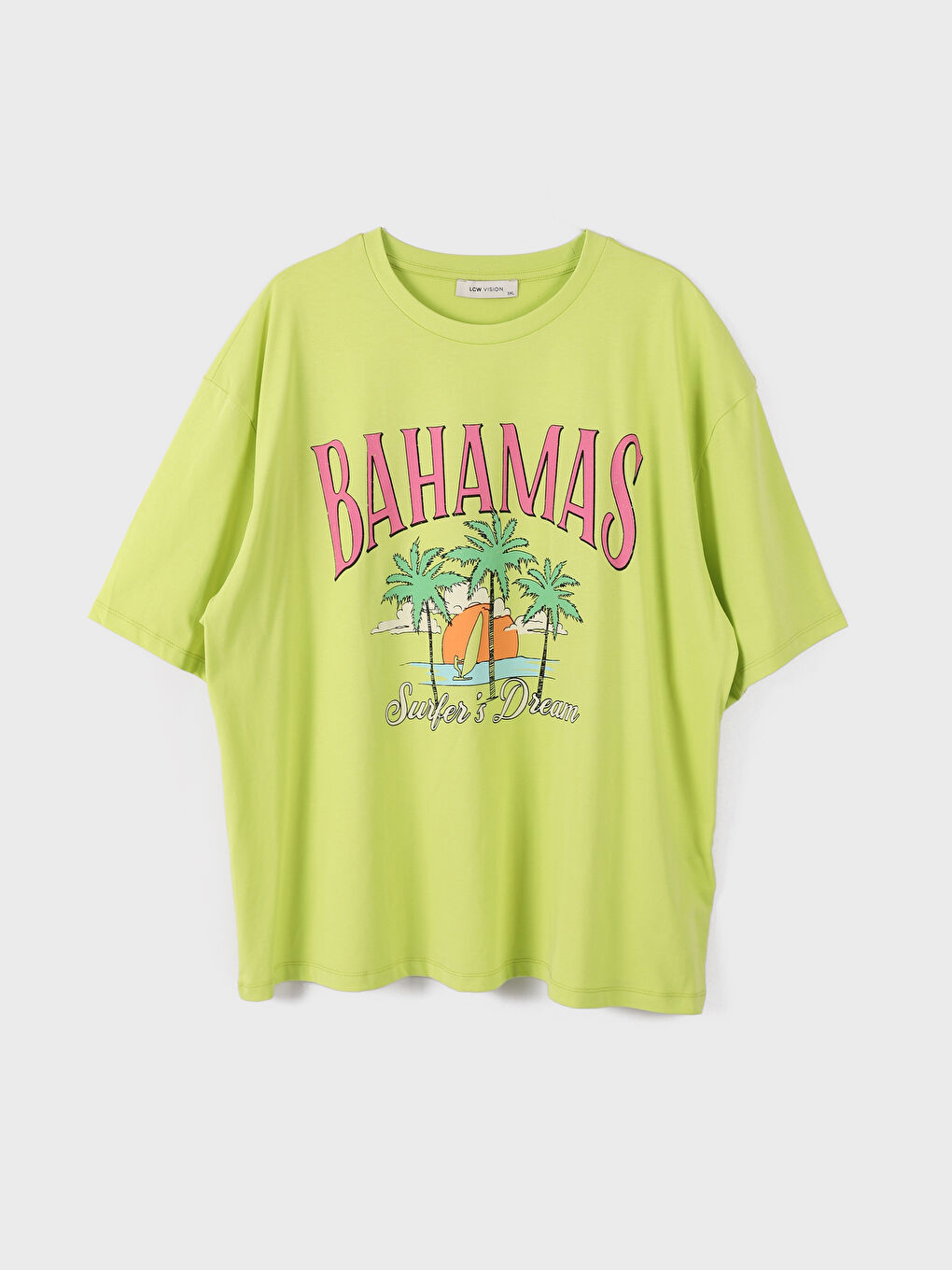 Crew Neck Printed Women's T-Shirt