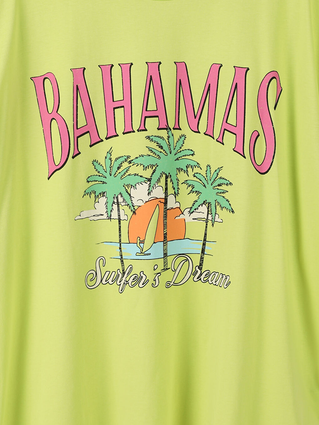 Crew Neck Printed Women's T-Shirt-2