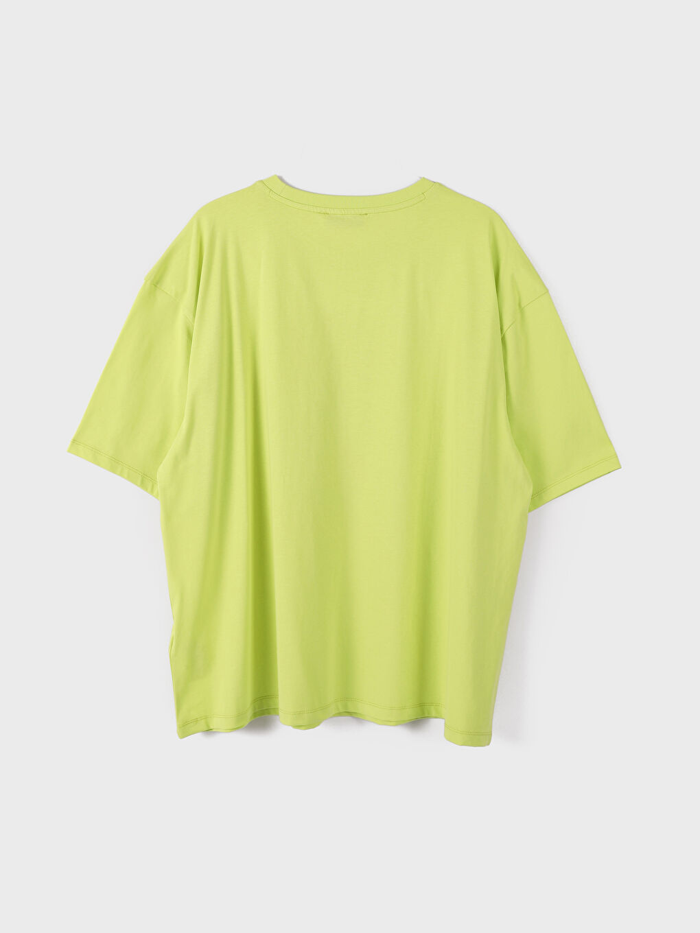 Crew Neck Printed Women's T-Shirt-3