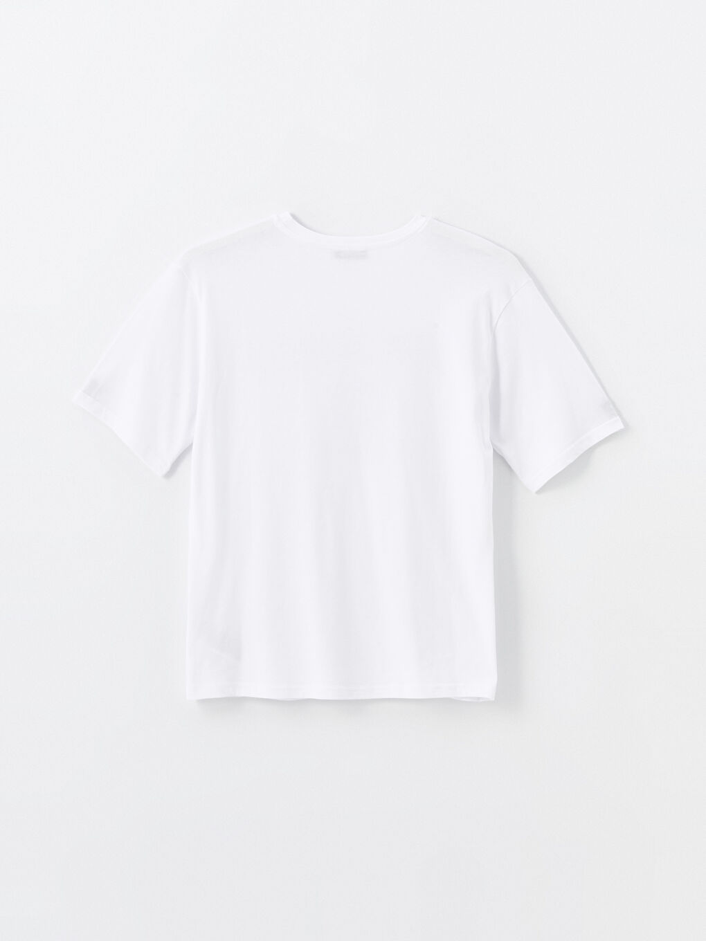 Crew Neck Printed Oversize Women's T-Shirt-5