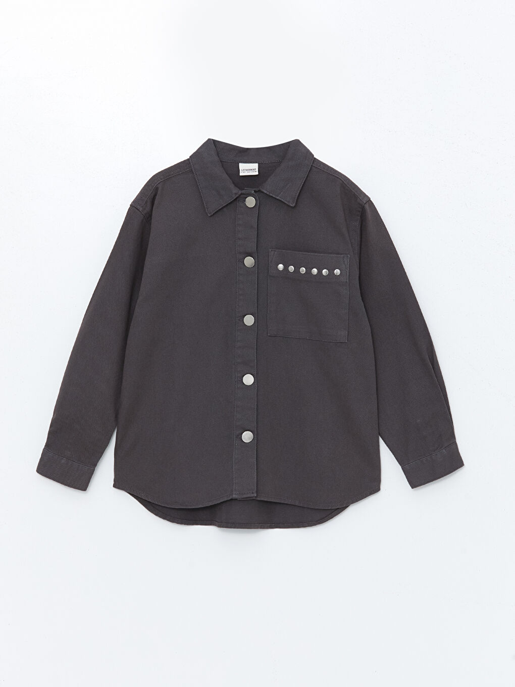 LCW Kids Long Sleeve Girls' Shirt Jacket -W4DD13Z4-HHY