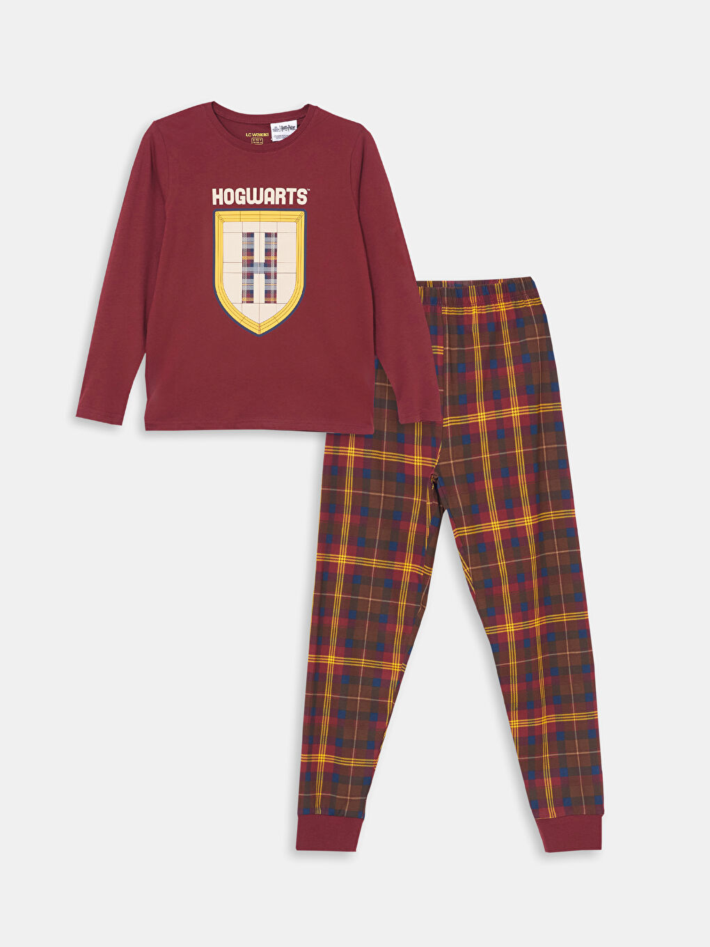 Crew Neck Harry Potter Printed Boys' Pyjama Set -W4DE06Z4-HMS