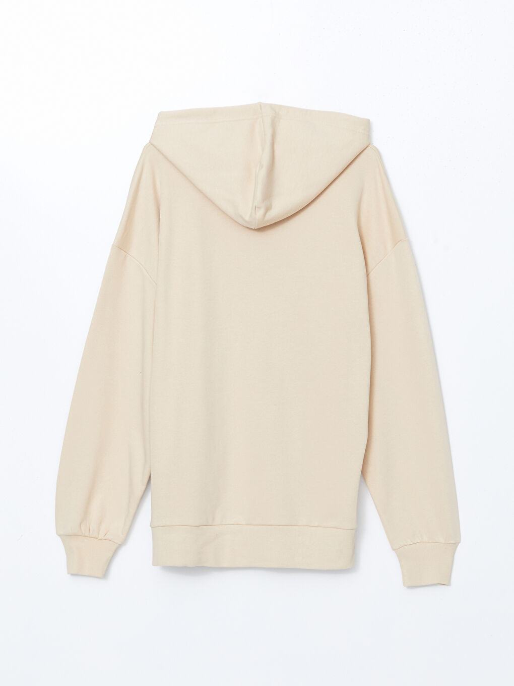 Hooded Oversize Women's Zipper Sweatshirt-5