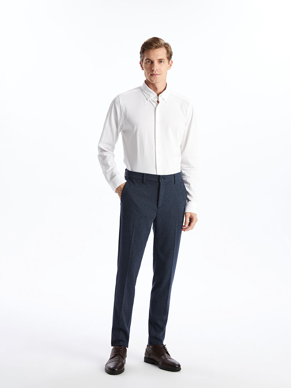 LCWAIKIKI Formal Lacivert Slim Fit Erkek Pantolon