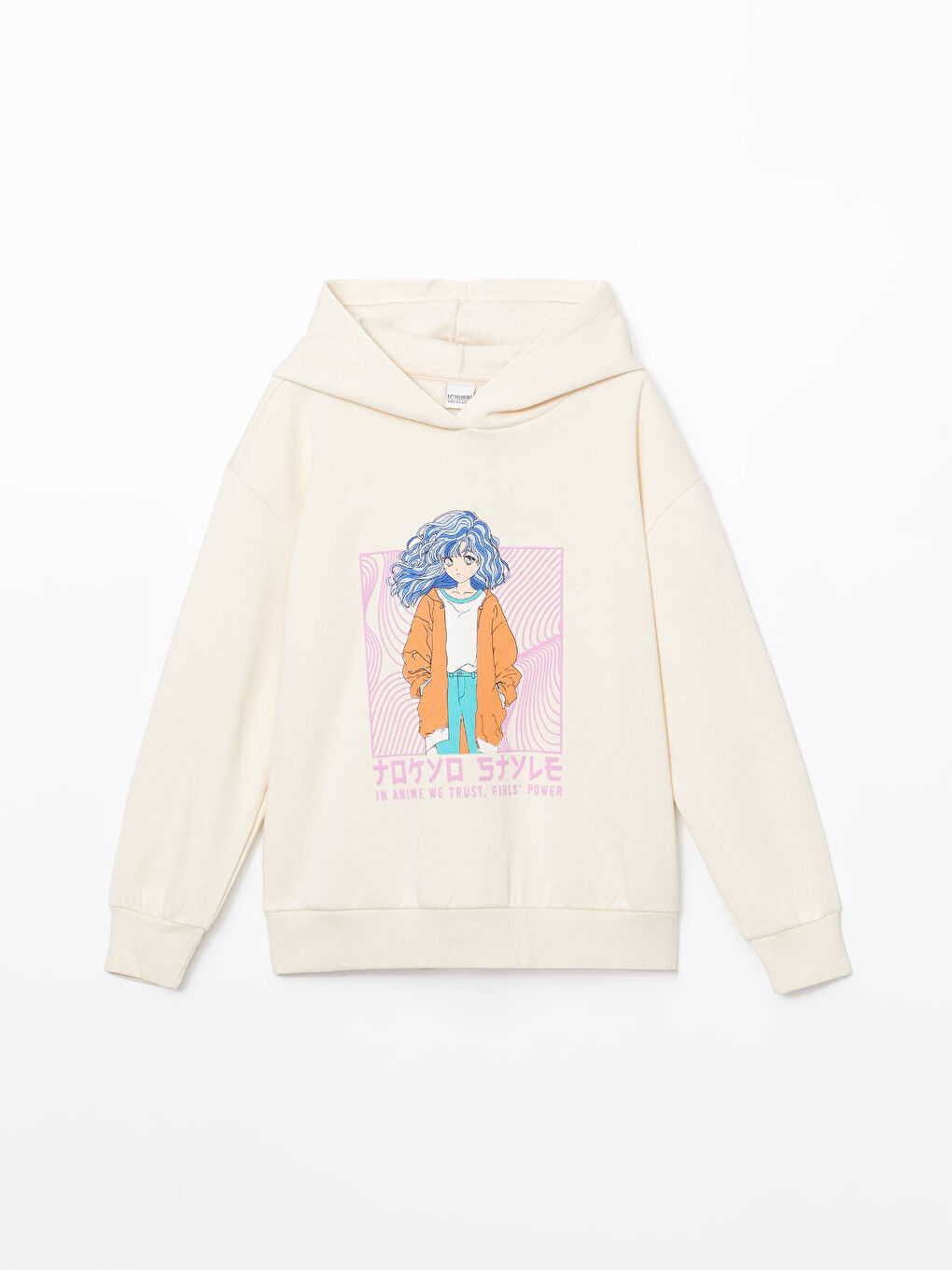 سويت شيرت تخين بكابوش للبنات