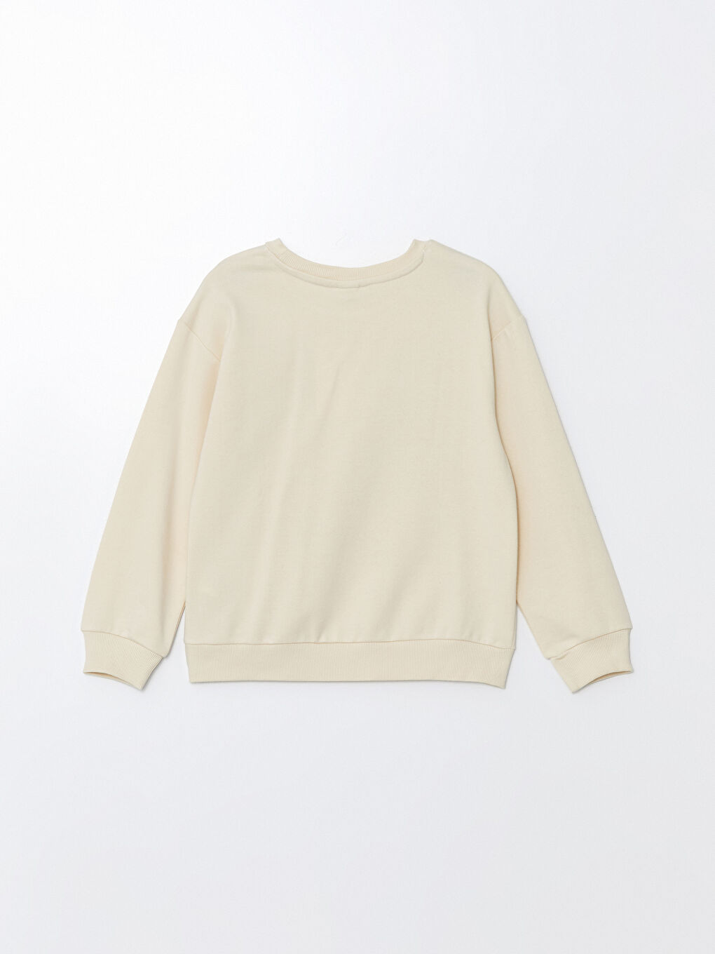 سويت شيرت تخين بياقة دائرية - بنات-2