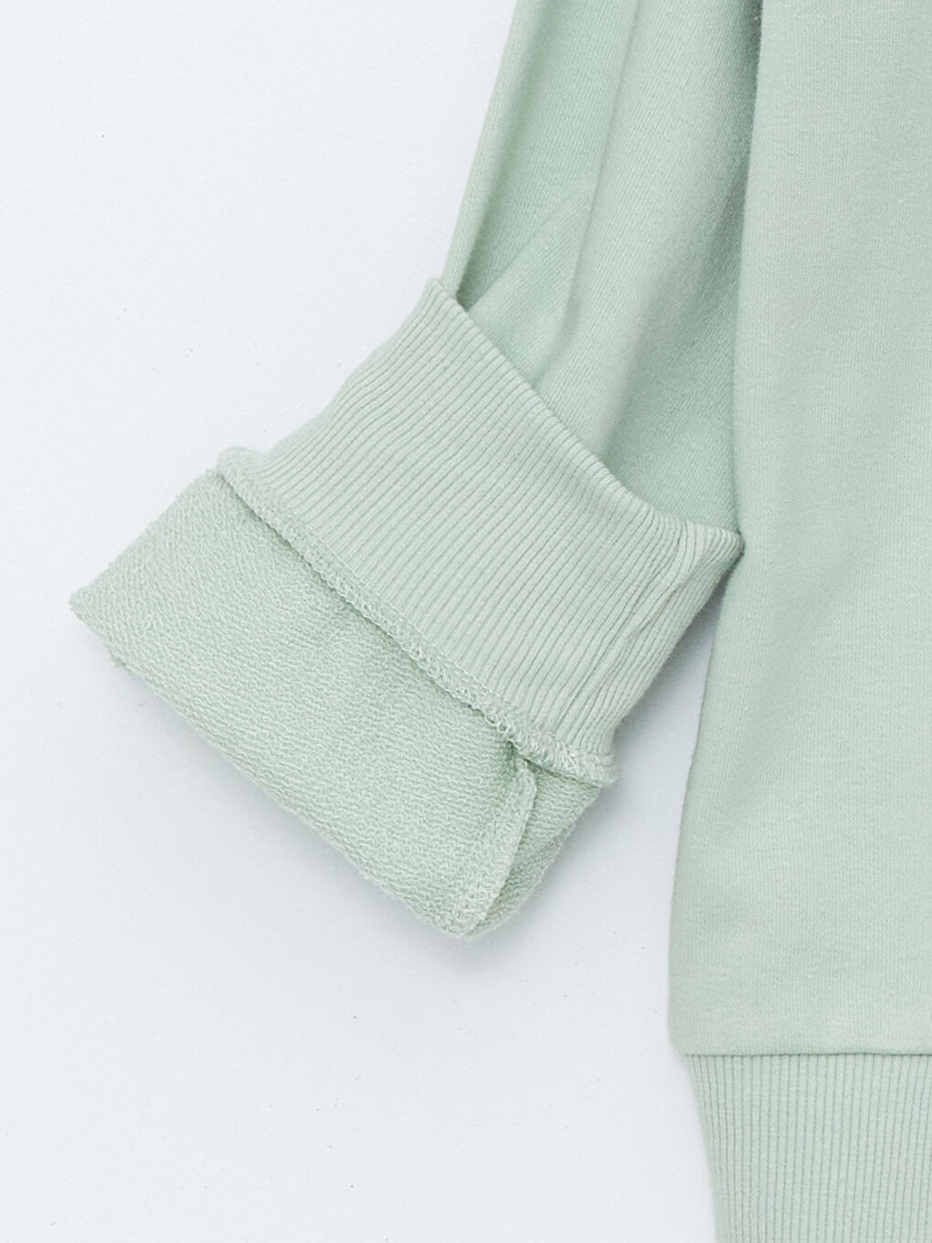 Crew Neck Girl's Thick Sweatshirt-2