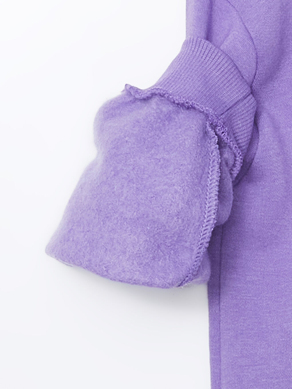 Hooded Girls' Thick Sweatshirt-1