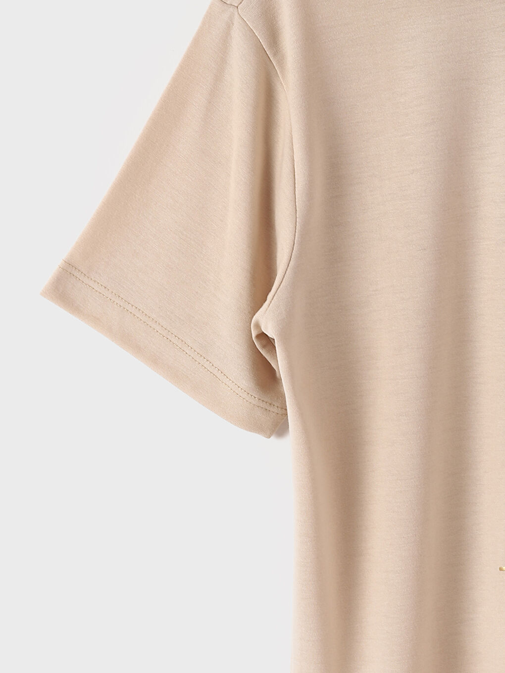 Crew Neck Printed Short Sleeve Women's T-Shirt-2