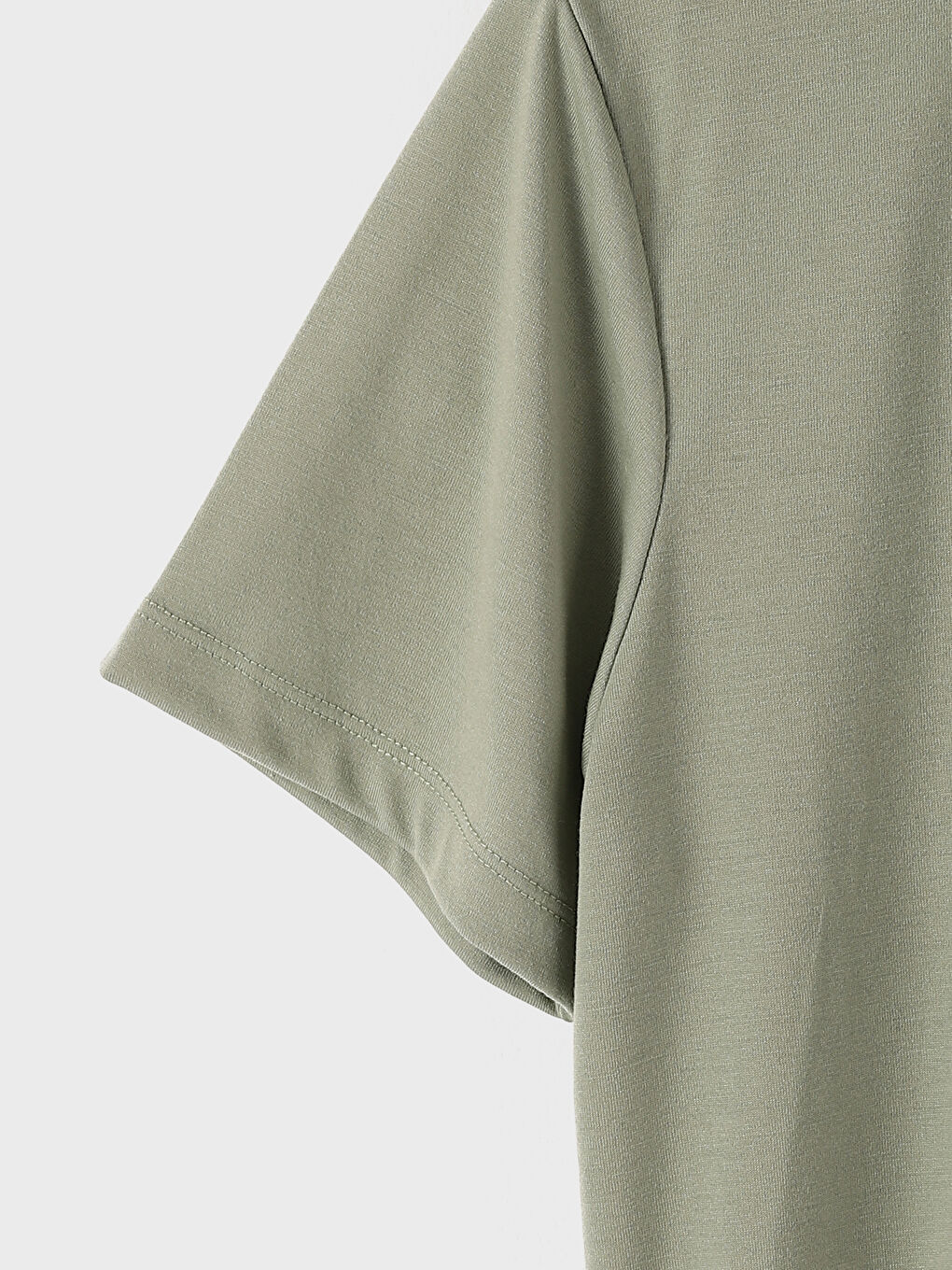 Tricou cu Mânecă Scurtă Imprimat cu Guler Rotund pentru Femei-3