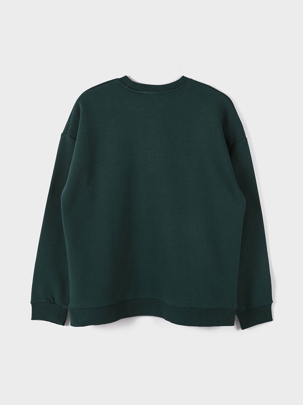 Crew Neck Printed Women's Sweatshirt-3