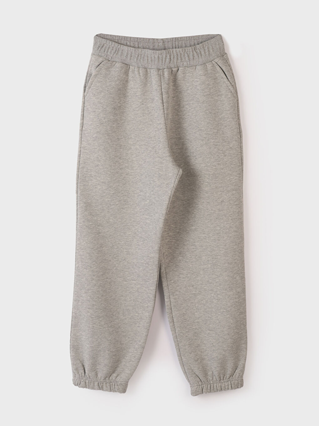 Women's Elasticated Waist Plain Jogger Sweatpants