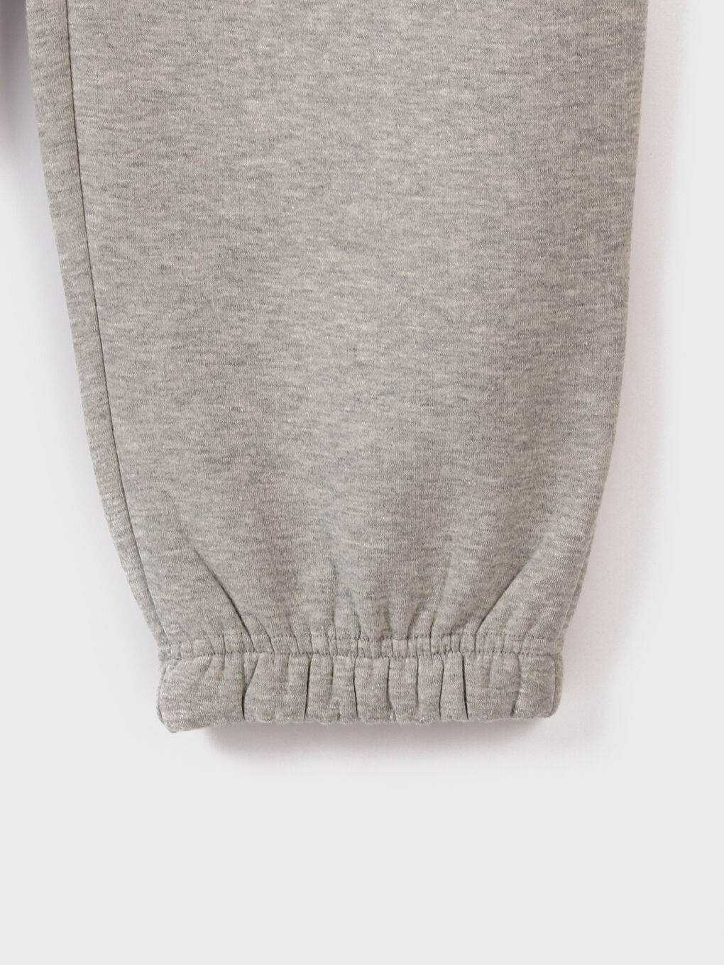 Women's Elasticated Waist Plain Jogger Sweatpants-3