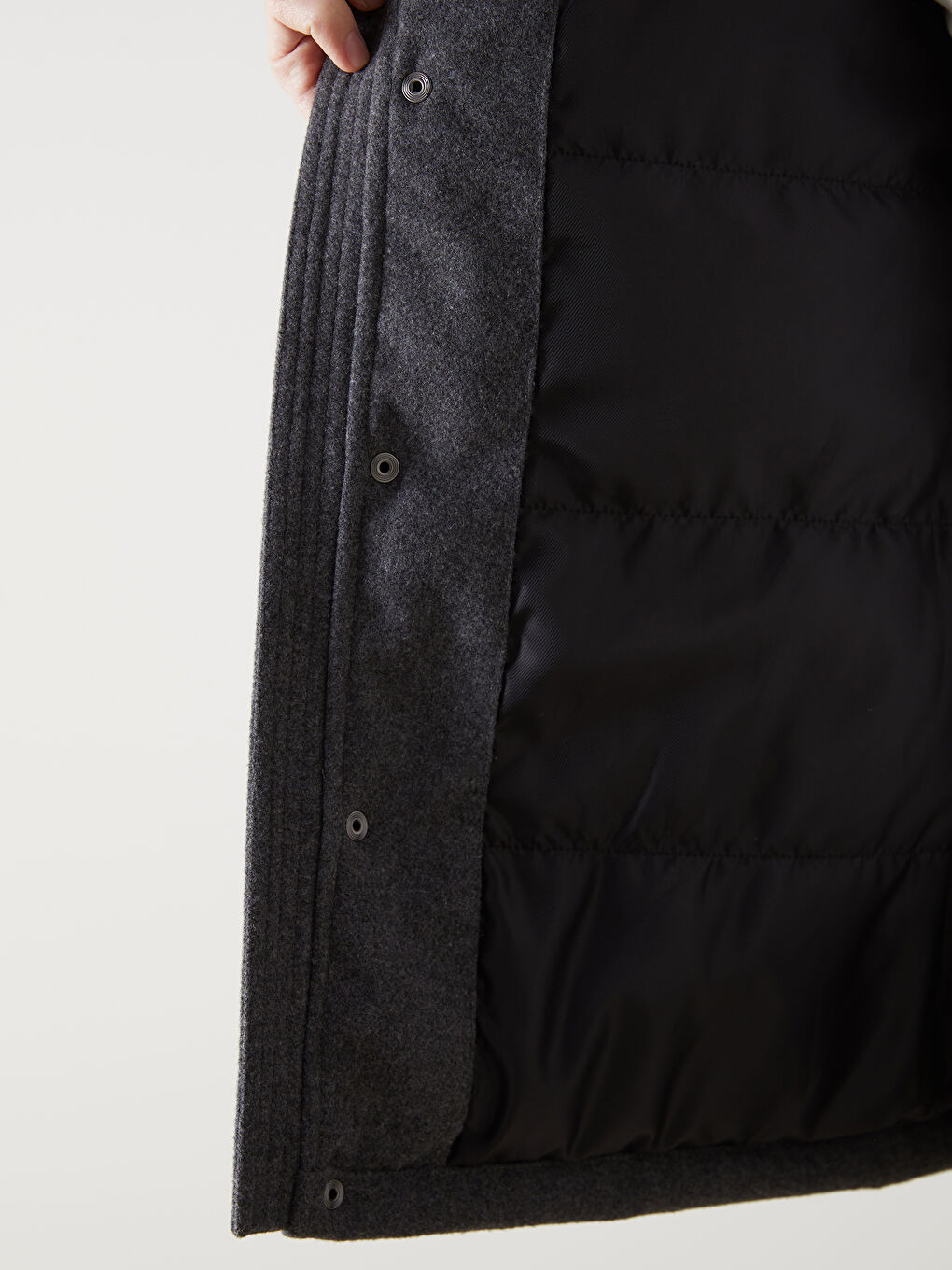 Standard Fit Turtle Neck Men's Cachet Coat -W4DF40Z8-F8Y