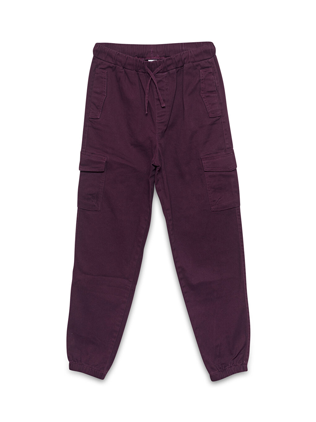 LCW Kids Elasticated Waist Girls' Cargo Jogger Trousers -W4DF53Z4-HNV