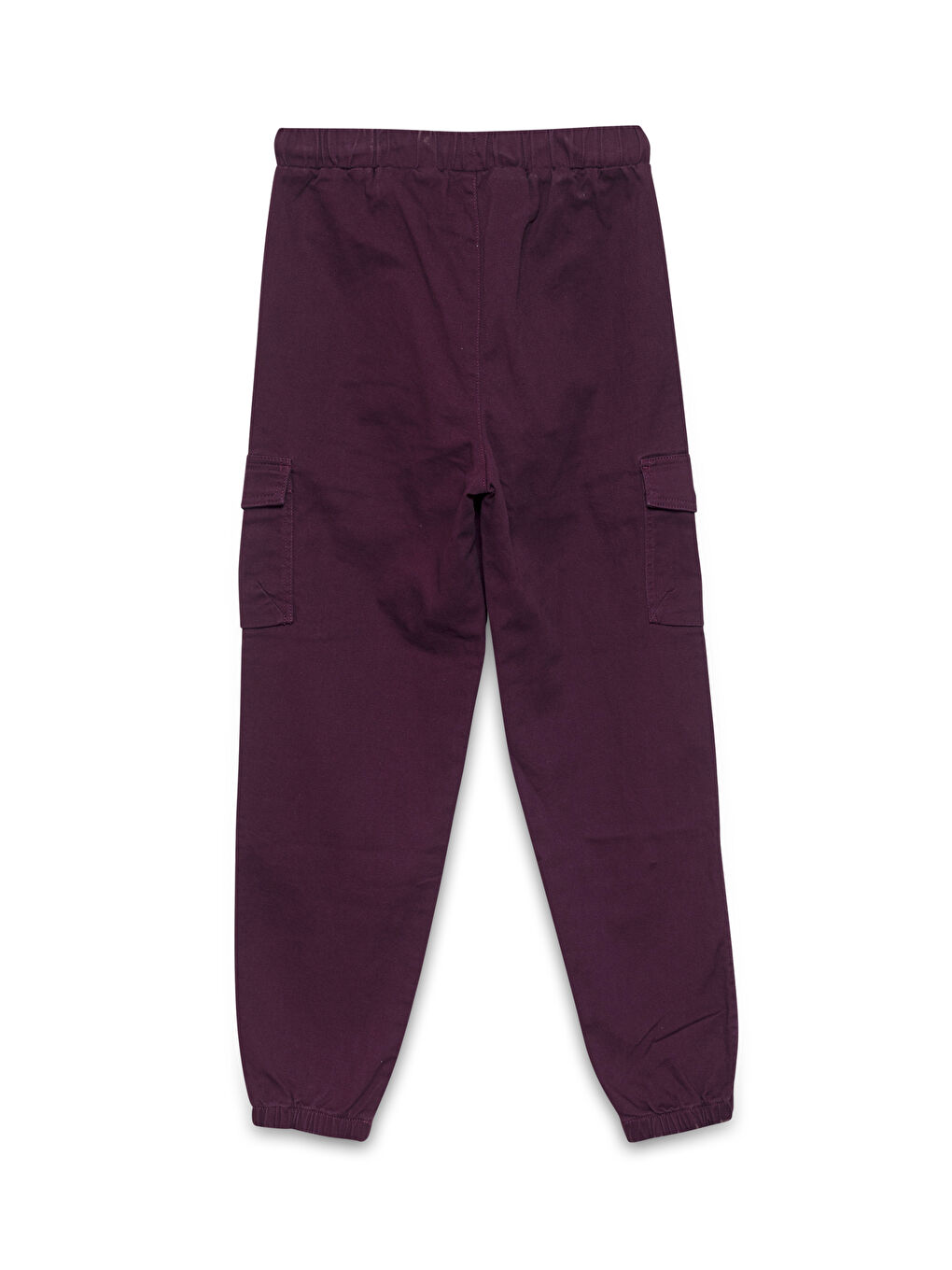 LCW Kids Elasticated Waist Girls' Cargo Jogger Trousers -W4DF53Z4-HNV