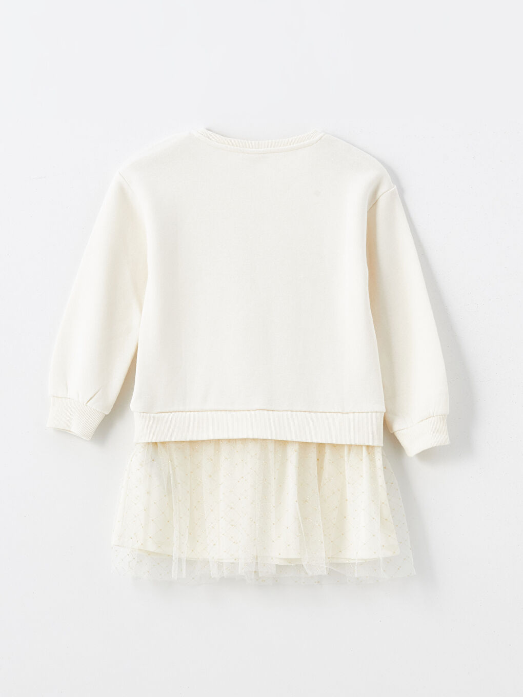 Crew Neck Girls' Dress -W4DF59Z4-FDV